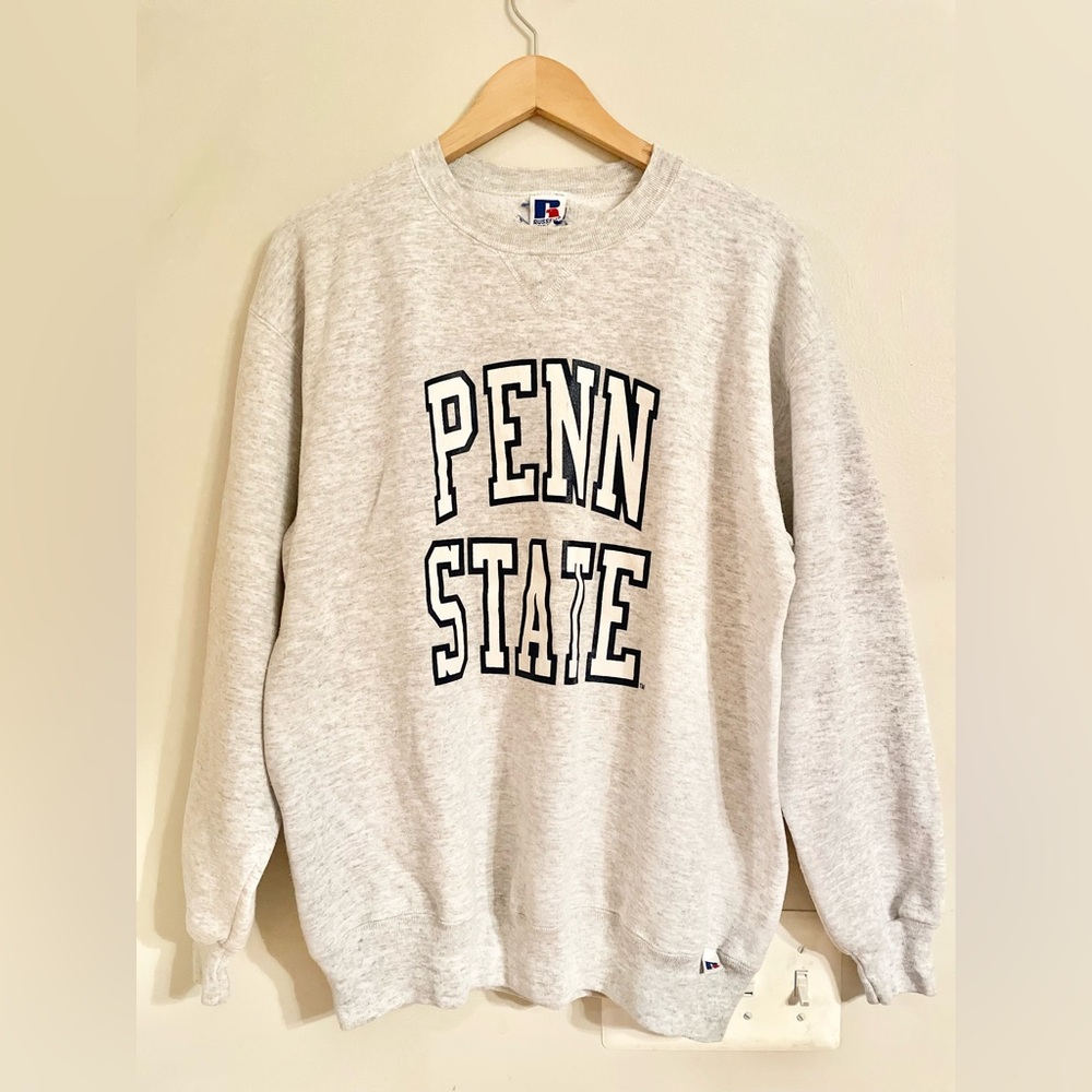 Vtg Penn State University Crewneck Russel Athletics Sweatshirt XL, EUC